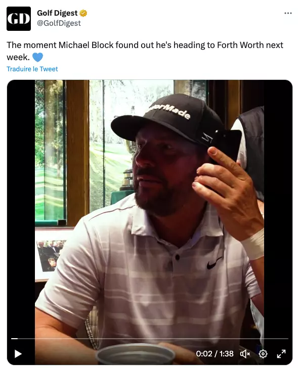 Michael Block - Big News live twitter